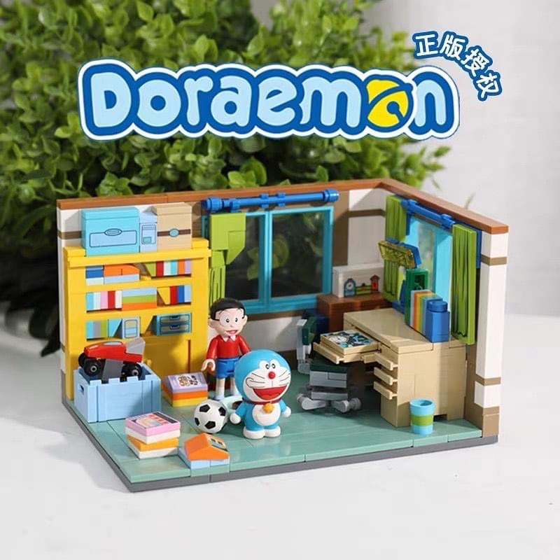 Bộ lego lắp ráp mô hình Căn phòng của Nobita Lego Doremon Keeppley K20402 (Kèm video trên tay)