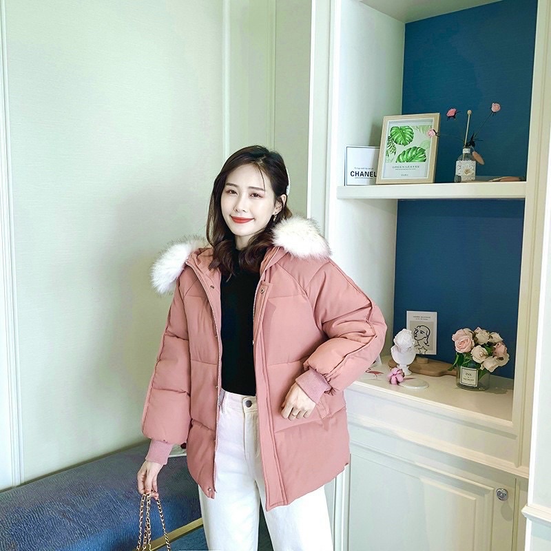 Áo Khoác Phao Nữ Ulzzang Hàn Quốc
