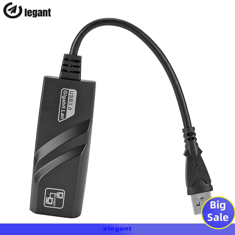 [NEW]Mini USB 3.0 Gigabit Ethernet Adapter USB to RJ45 Lan Network Card for PC