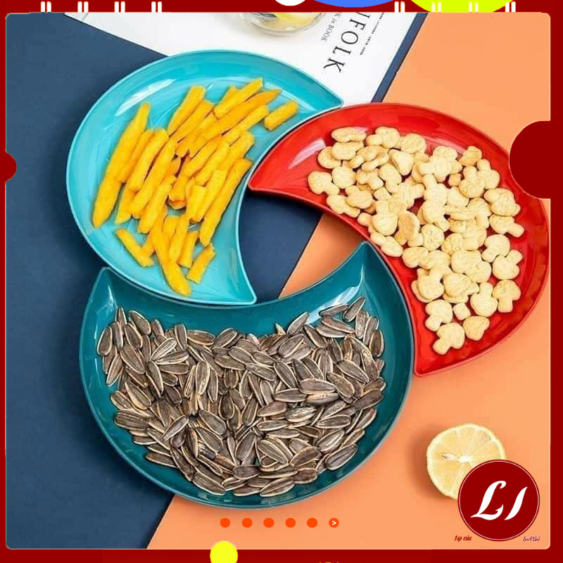 Sét 5 ĐĨA BÁN NGUYỆT Siêu tiện lợi trong gia đình (Size 22.5cm)