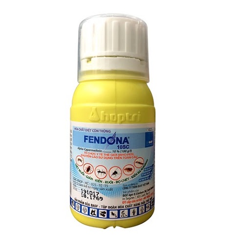 5ml Fendona 10SC diệt và xua đuổi côn trùng, diệt dán, diệt kiến, diệt muỗi, ruồi có hiệu lực lên tới 3 tháng.