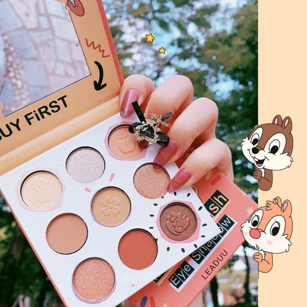 Phấn Mắt Von Gee 9 Màu Nội Địa Trung Hình Chú Sóc | BigBuy360 - bigbuy360.vn