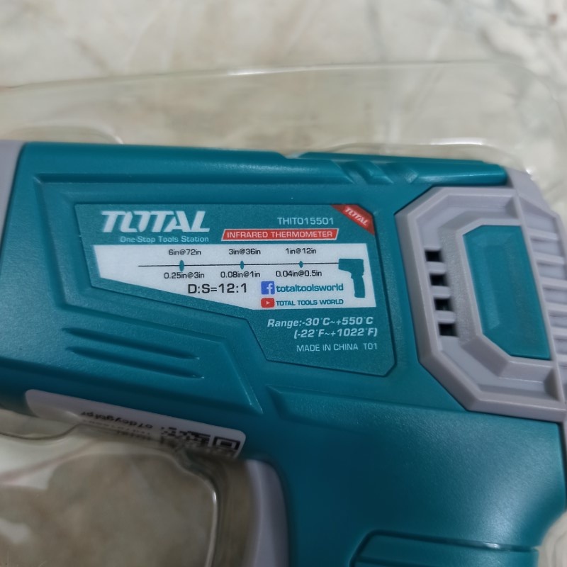 Máy đo nhiệt kế hồng ngoại Total THIT015501