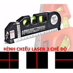 Sẵn hàng-Thước Nivo, thước laser, căn mực 4in1 Laser Level Pro 3-Hàng cao cấp