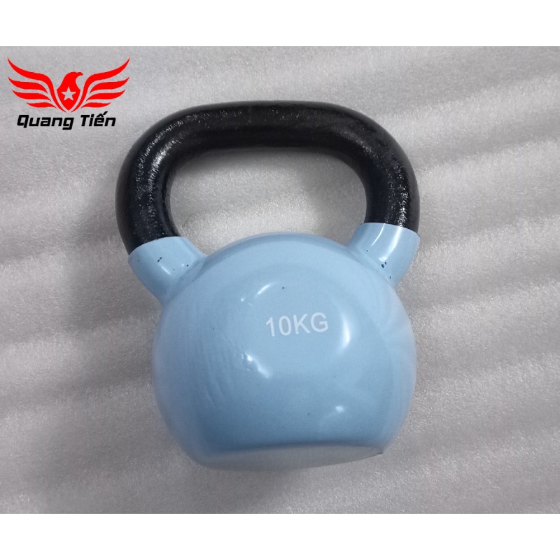 Tạ ấm - tạ bình vôi bọc cao su cao cấp 16 kg Iron Bull nhập khẩu (Giá 1 quả)