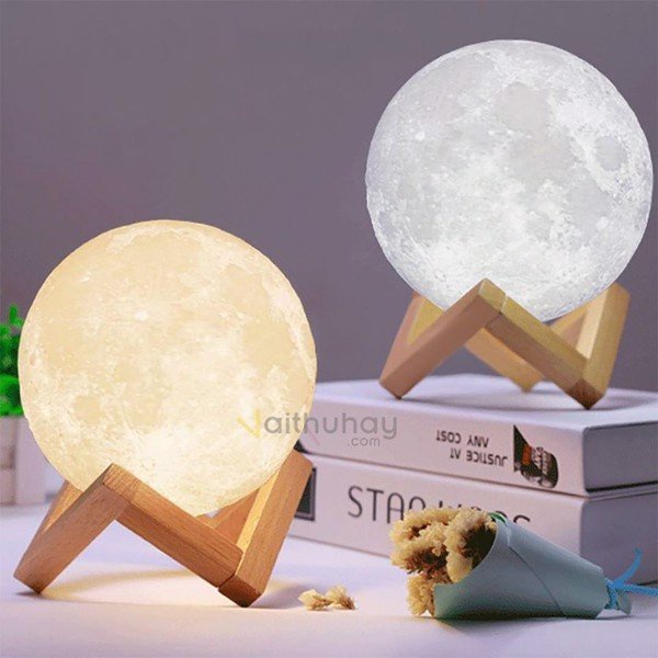 Đèn Ngủ Để Bàn Hình Mặt Trăng- Hàng Mới Về
