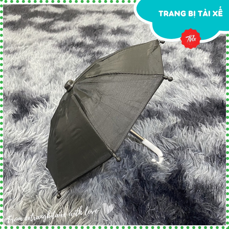 Ô dù mini che mưa che nắng cho điện thoại đi xe máy nhỏ xinh cực ấn tượng rất phù hợp cho các bác tài xế grab,bee - OMN