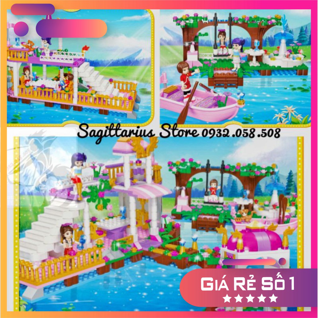 Lego Jiestar 20390 Lắp Ráp Khu Vui Chơi Trên Hồ ( 769 Mảnh ) [Hot]