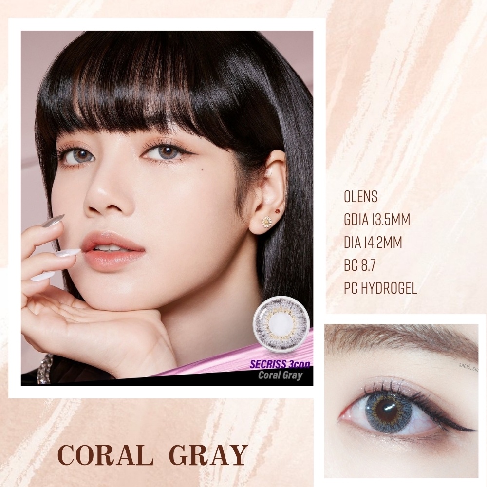 Lens 1 Ngày Cao Cấp OLENS, LENSTOWN, LENSME Chất Lượng Nội Địa Hàn Clear Stock Nhập Mã GEMC1DCLS Giảm 50%