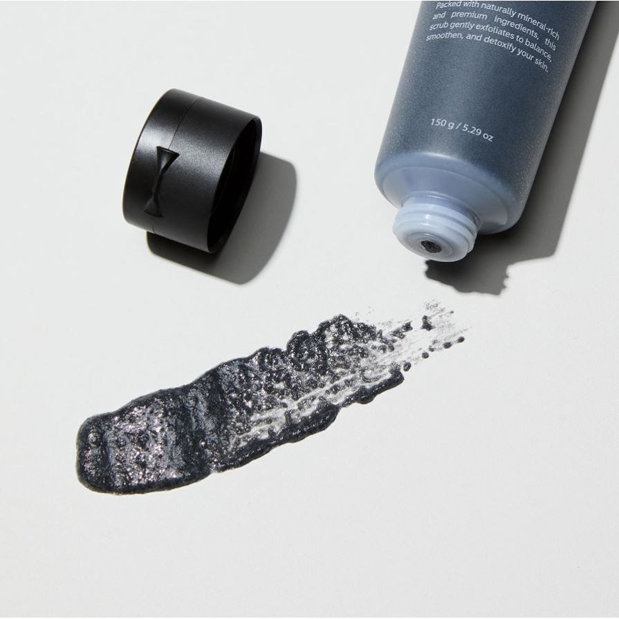 Kosette - Tẩy tế bào chết cơ thể Salt Body Scrub Grey Sea Salt + Bamboo Charcoal