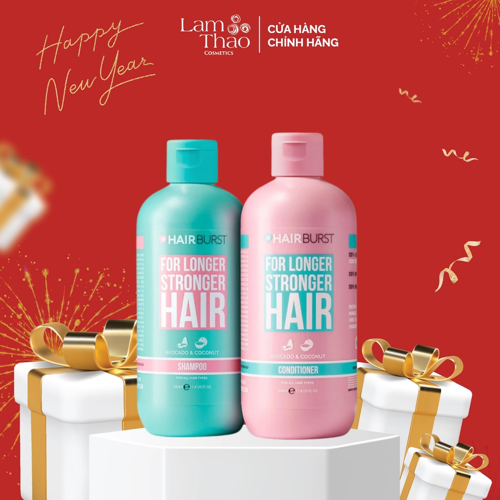 Bộ Dầu Gội Và Xả Cải Thiện Rụng Tóc Hairburst For Longer Stronger