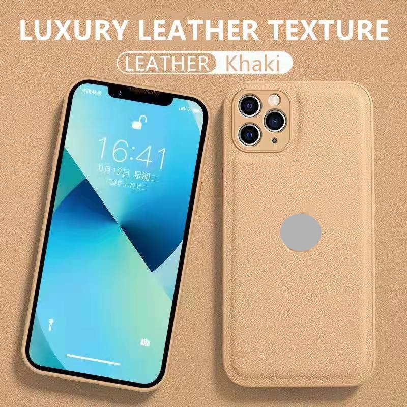 Ốp điện thoại da silicone chống sốc sang trọng thích hợp cho IPHONE 13 12 11 PRO MAX XR X XS 7 8 PLUS