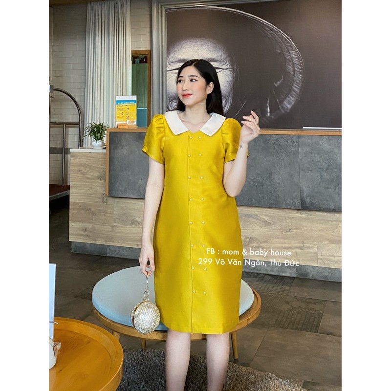 Đầm bầu đính hạt Pearl Dress mặc cả bầu và sau sinh