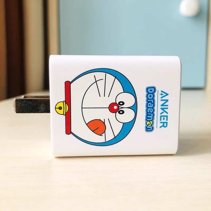 Bộ Sạc Anker Doraemon 65W cho Laptop - Phiên Bản Doraemon Sạc A2718 + Cáp A8856