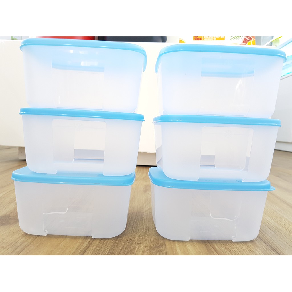 Bộ Hộp Trữ Đông Tupperware ❤️ Freeship❤️Freezermate 650ml (6 Hộp)