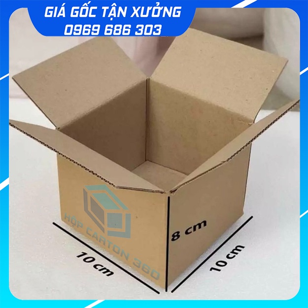 10x10x8 Hộp carton đóng hàng