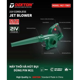 THÂN MÁY HÚT THỔI BỤI PIN SỬ DỤNG CHÂN PIN PHỔ THÔNG M21-TB01 GIÁ RẺ
