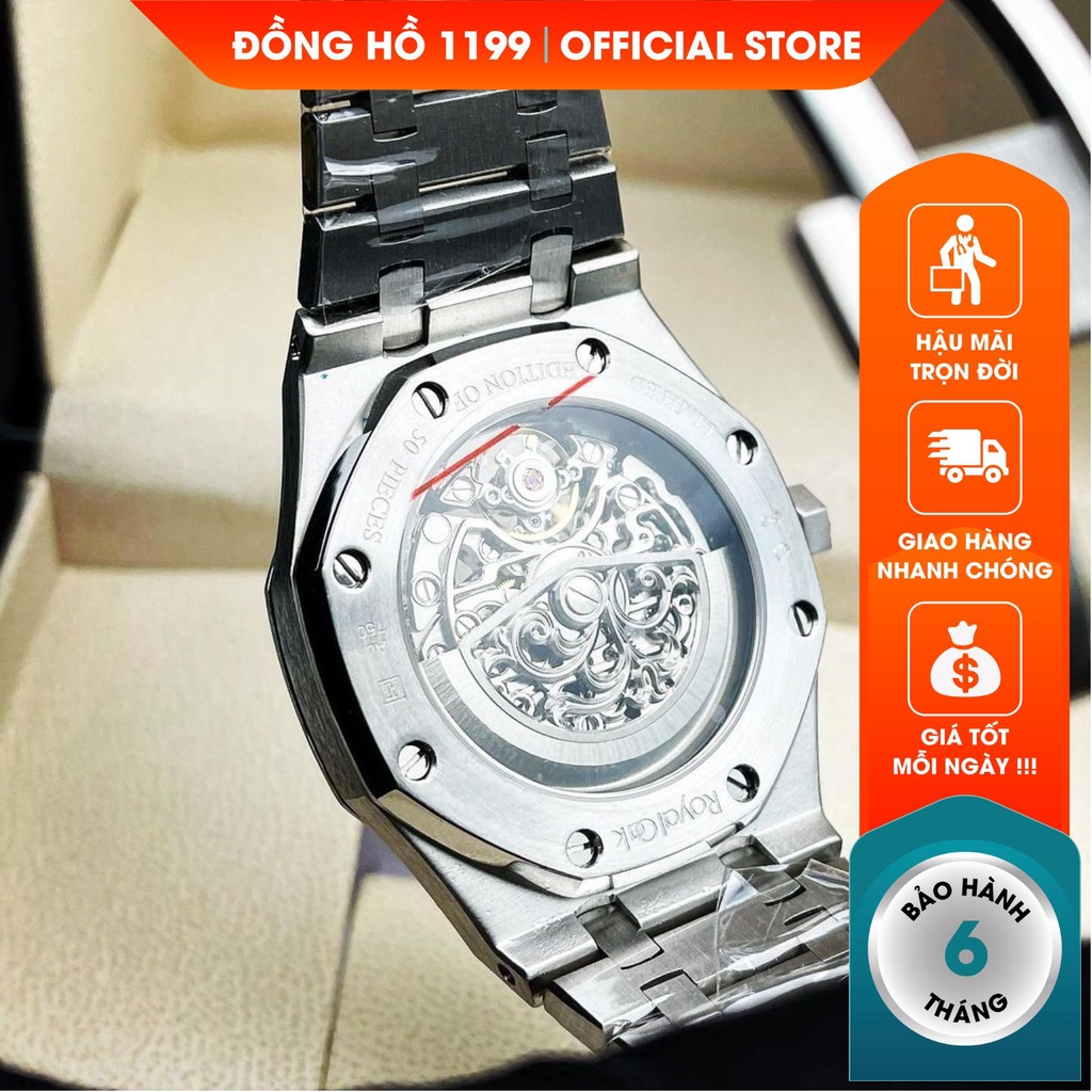 Đồng hồ cơ nam tự động 1199WATCHES chất liệu cao cấp bền bỉ bảo hành 6 tháng 2936 | BigBuy360 - bigbuy360.vn