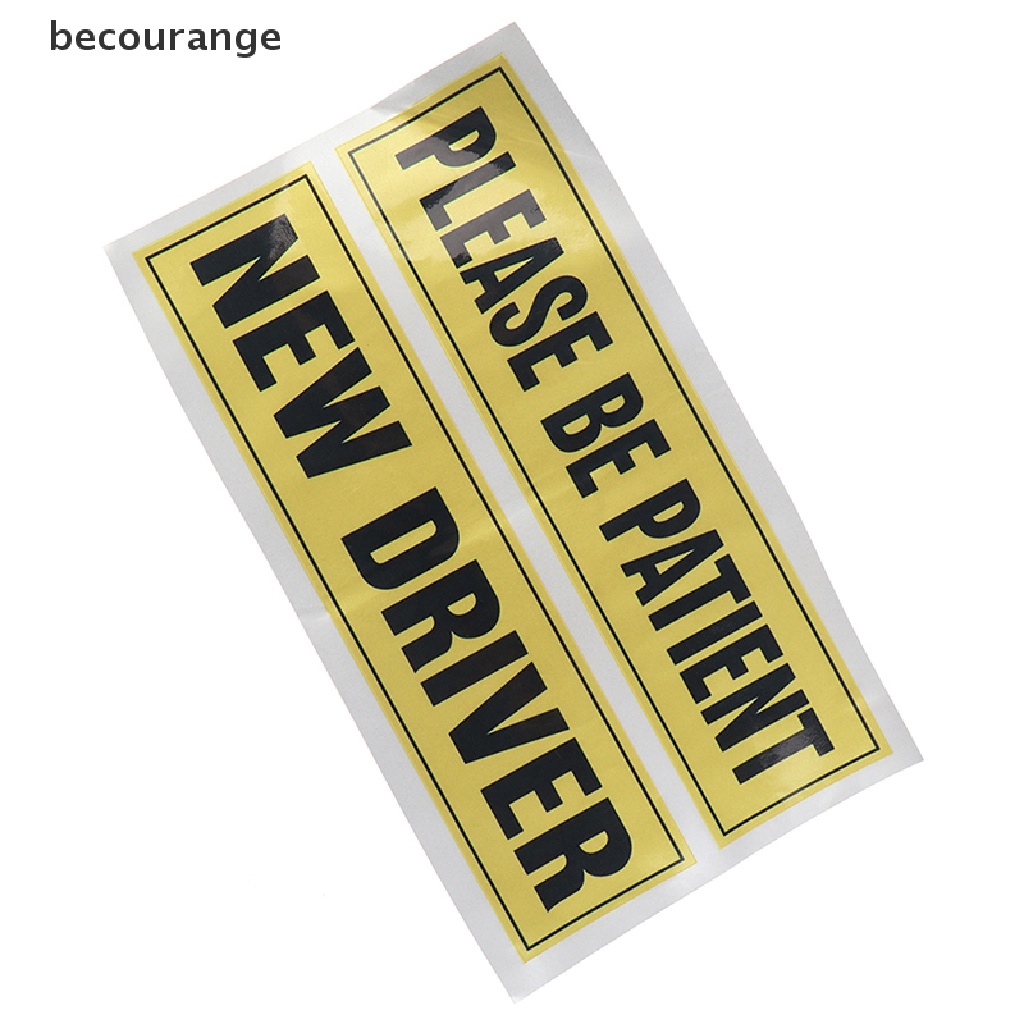 Miếng Dán Cảnh Báo Thiết Kế Mới Sáng Tạo Trang Trí Xe Hơi