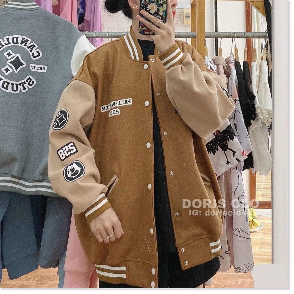 áo khoác nam nữ hoodie thun nỉ nút bấm form chuẩn cùng hoạ tiết chữ logo kết hợp hót trend | BigBuy360 - bigbuy360.vn