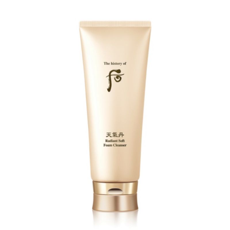Gói sample sữa rửa mặt dưỡng tái sinh da giúp da trắng sáng sạch mụn Whoo Cheongidan Radiant Soft Foam Cleanser.