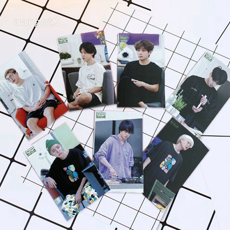 Set 7 tấm thẻ ảnh nhóm nhạc BTS IN THE SOOP 2