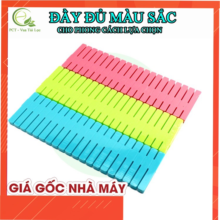  Bộ 4 vách chia ngăn kéo tủ thông minh bằng nhựa, thanh chia ngăn tủ- VUA BAO BI