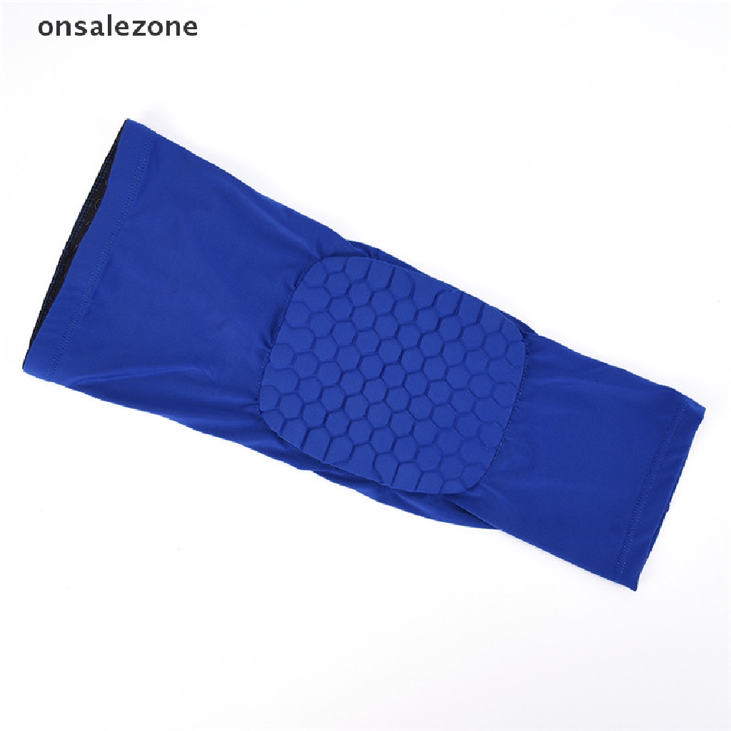 Onsalezone Honeycomb Pad Crashproof Antislip Basketball Leg Knee Long Sleeve Protector Gear TYR
