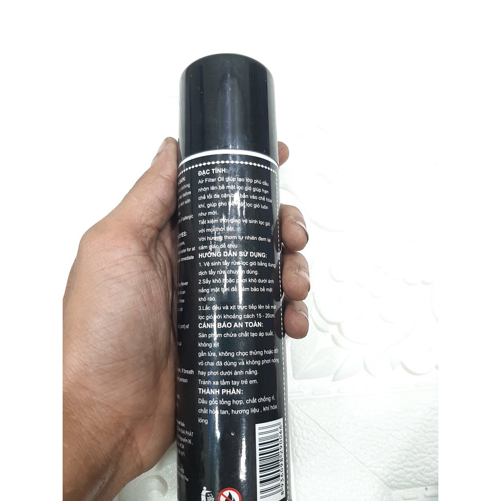 Tẩm dầu phục hồi lọc gió Sprayking