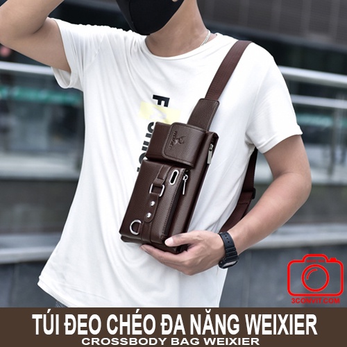 Túi đeo chéo thời trang đa năng Weixier