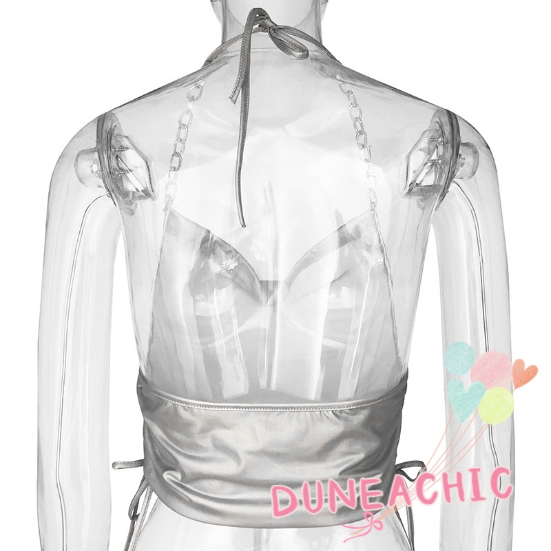 DUNEA Áo Croptop Dây Rút Gợi Cảm Dành Cho Nữ