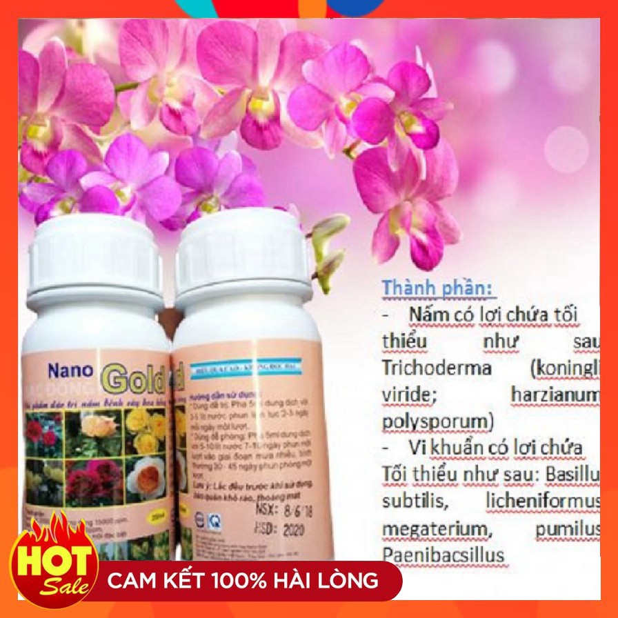 💕𝙛𝙧𝙚𝙚𝙨𝙝𝙞𝙥💕  Chế phẩm nano gold trichoderma chuyên phòng bệnh cho hoa lan và hoa hồng