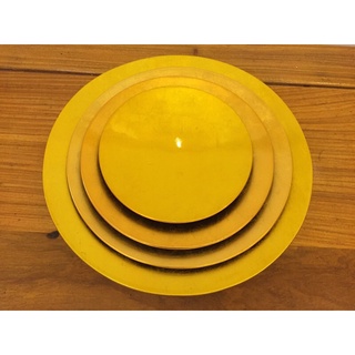 Đĩa bầy hoa quả gỗ sơn mài ( bộ 4 đĩa 20, 25, 30, 35cm)
