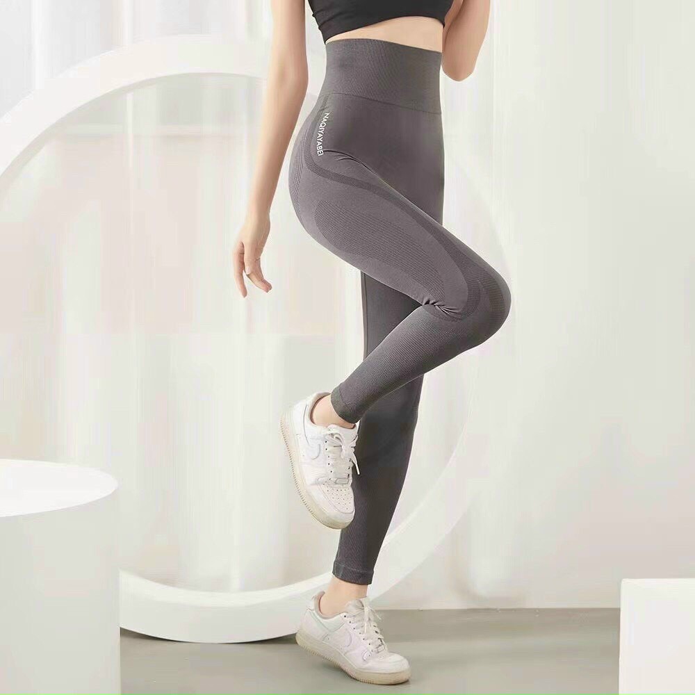 Quần Legging Tập Thể Thao, Gym, Chạy Bộ Nữ - Quần Legging Cạp Cao Chất Thun Co Dãn 4 Chiều Tôn Dáng FreeSize Dưới 62kg