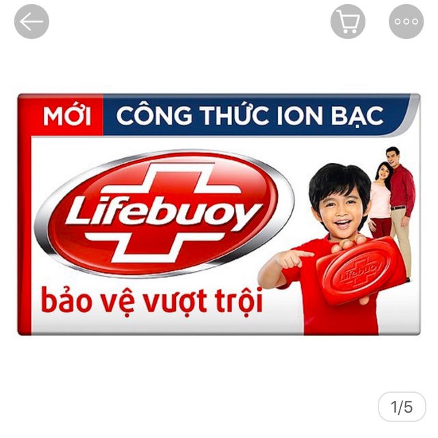 [SIÊU SALE]_Xà Bông Cục Lifebuoy Bảo Vệ Vượt Trội 90g