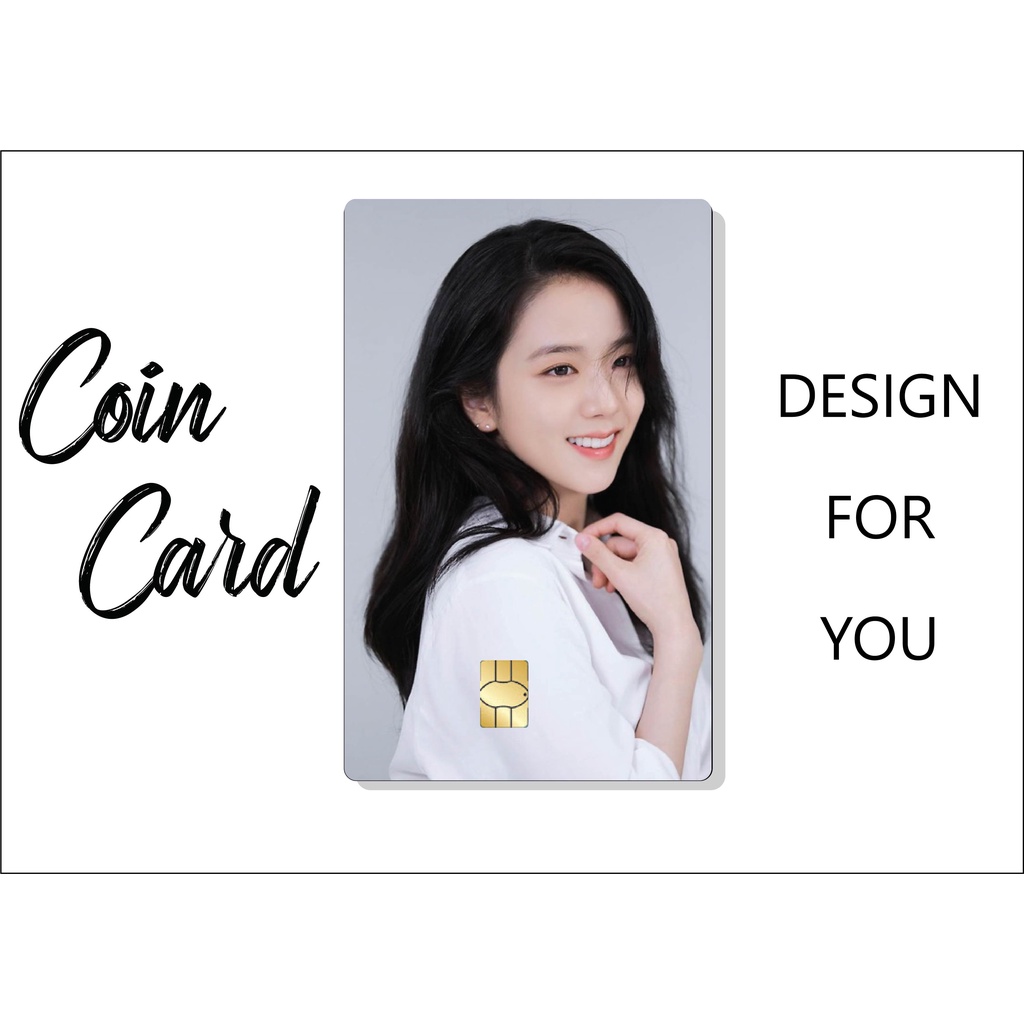 BLACKPINK'S SKINCARD (️ Miếng dán Thẻ ATM, debit, thẻ từ, thẻ chung cư, bảo vệ thẻ) | Dán thẻ ATM COINCARD