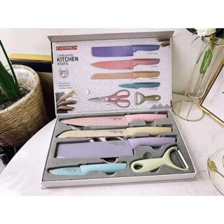 BỘ DAO 6 MÓN KHÁNG KHUẨN