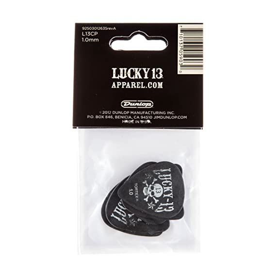 Pick-Phím gảy đàn guitar Dunlop L13CP1.0-Hàng nhập Mỹ