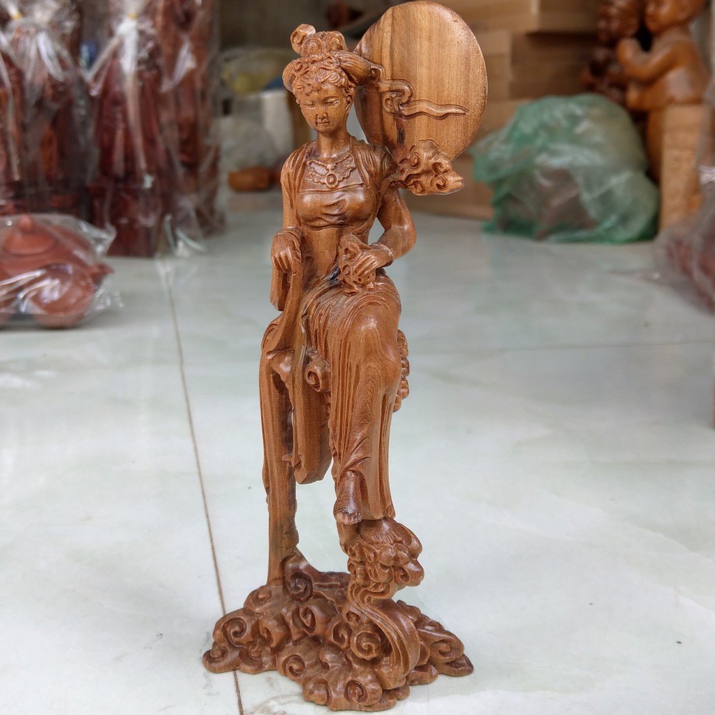 Tượng Hằng Nga Cao 20cm