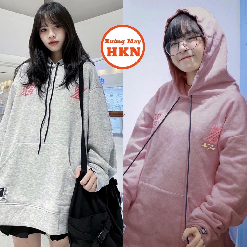 Áo Khoác Hoodie Enjoy Life Mã 874 Xưởng May HKN