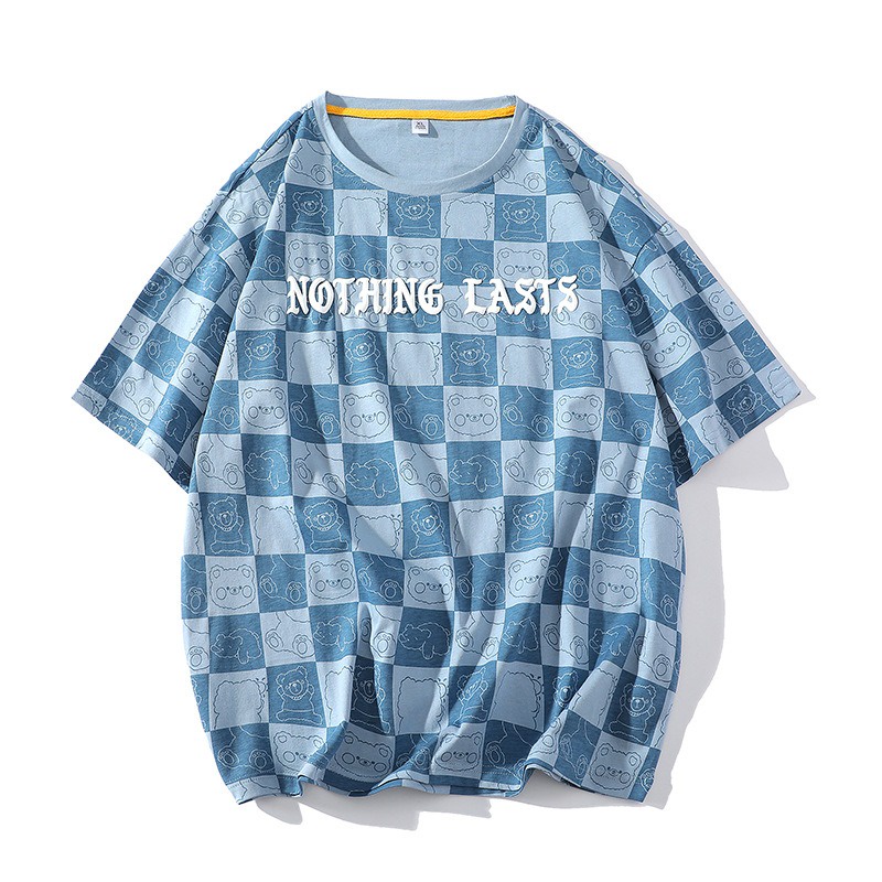 Áo thun tay lỡ Nothings Lasts basic phông nam nữ oversize form rộng - A05