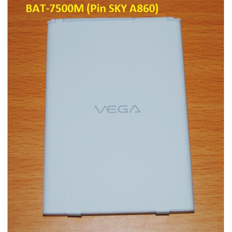Pin Sky A860 (Vega No.6) BAT-7500M