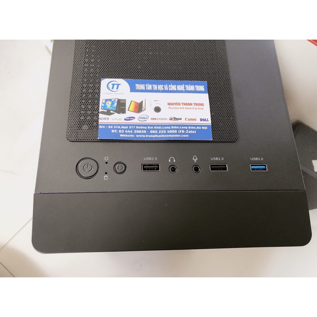 Vỏ máy tính(vỏ case) Xigmatek AERO - M- ATX Black &amp; Arctic - New - Chính Hãng Mai Hoàng - BH 12 Tháng