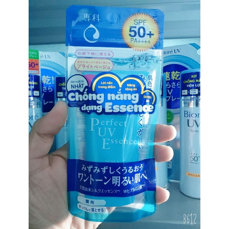 Kem Chống Nắng Dạng Essence Senka Perfect UV Essence (50g)