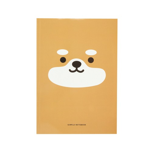 Sổ Tay Luyện Tập  ARTBOX Hàn Quốc In Hình Mặt Chó Shiba 120 Tờ