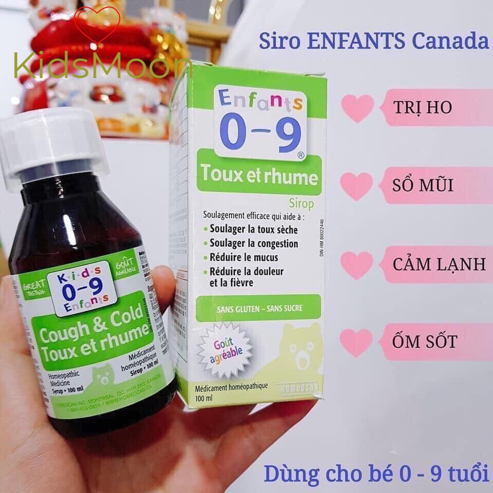 Siro Uống Cough 0 - 9 Cho Bé