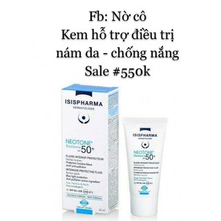Kem dưỡng trắng da kết hợp chống nắng Isis Pharma Neotone Radiance SPF 50+ 30ml