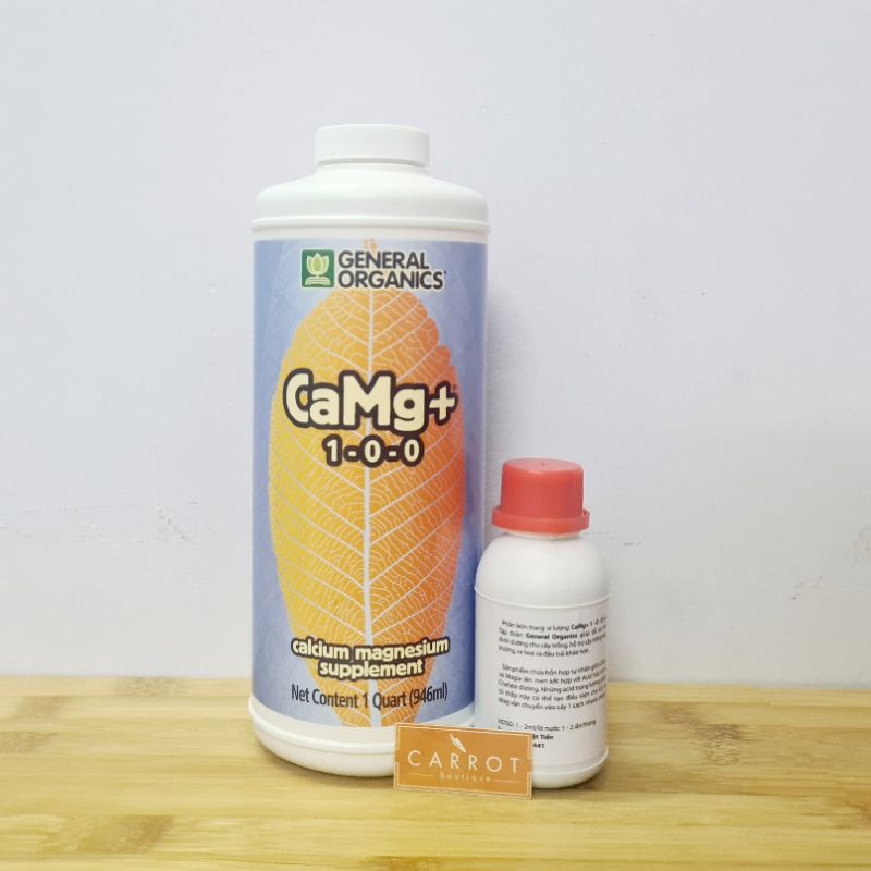 Phân bón trung vi lượng CaMg+ 100ml hàng Mỹ