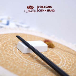Gác Đũa Gác Thìa Trắng Trơn - M07 - Sứ Minh Châu