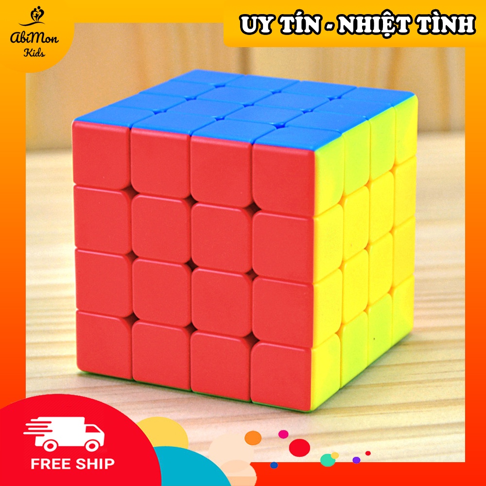 Bộ Rubik 4x4 Lập Phương (QY SpeedCube) ☘️ Montessori cao cấp ✨ (Đồ chơi Gỗ - Đồ chơi Giáo Dục - An toàn - Thông minh)